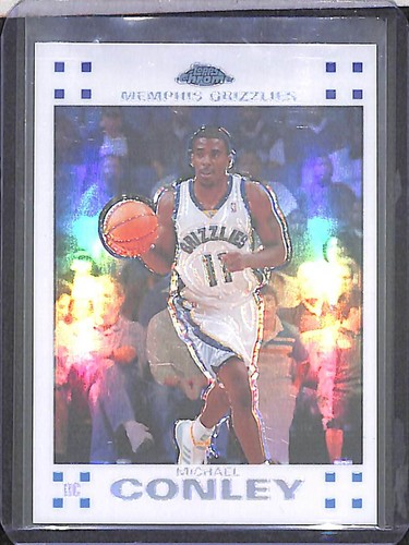 Michael Conley [White Refractor] #111 2007 Topps Chrome card