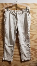 GAP Women's cropped Pants Size 8/12 PETITE Waist 30x24