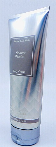 3 BATH & BODY WORKS SWEATER WEATHER HYDRATION 24 HR MOISTURE BODY CREAM 8 oz NEW - Picture 8 of 9