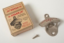 Starr X Open Bottle Here Opener (B3B-2) USA Made (JSF6) w/Box 201 1 Screw