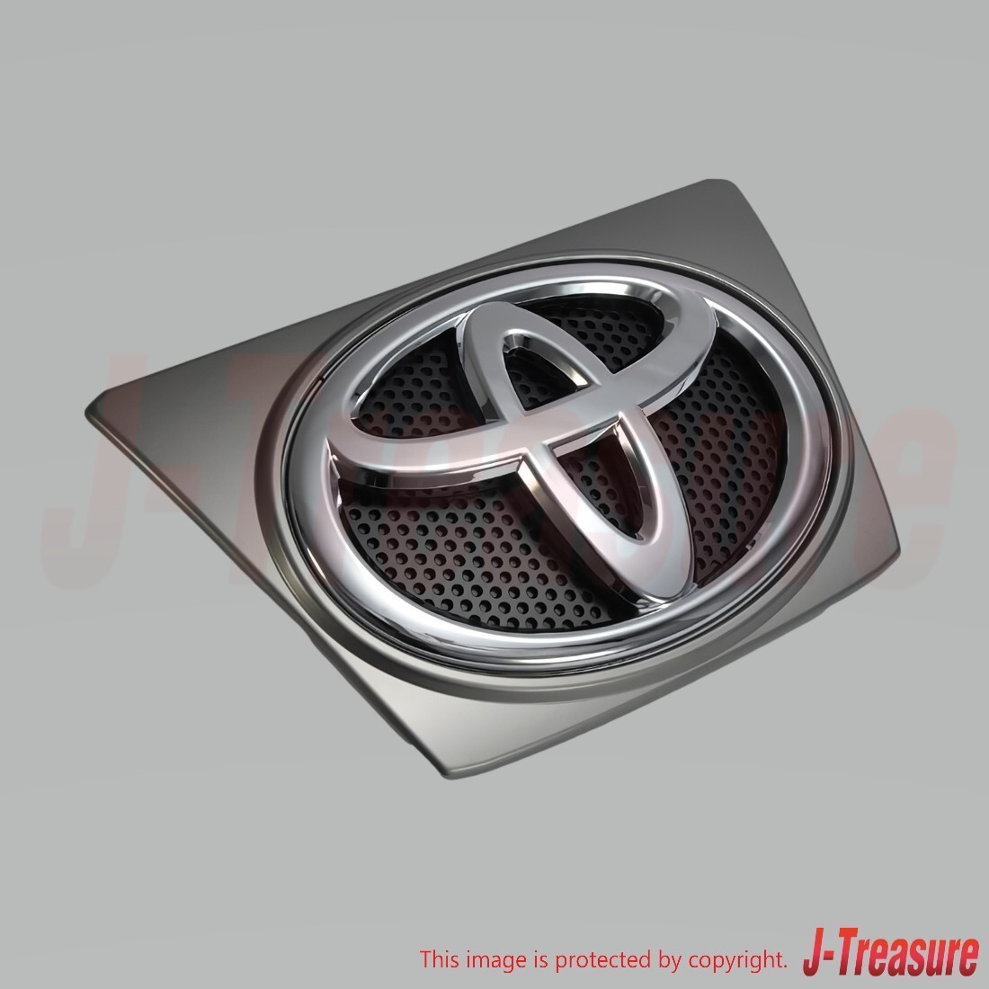 銀製品 シルバー TOYOTA ALPHARD ANH20 11-15 Genuine Radiator Grille Emblem 75301