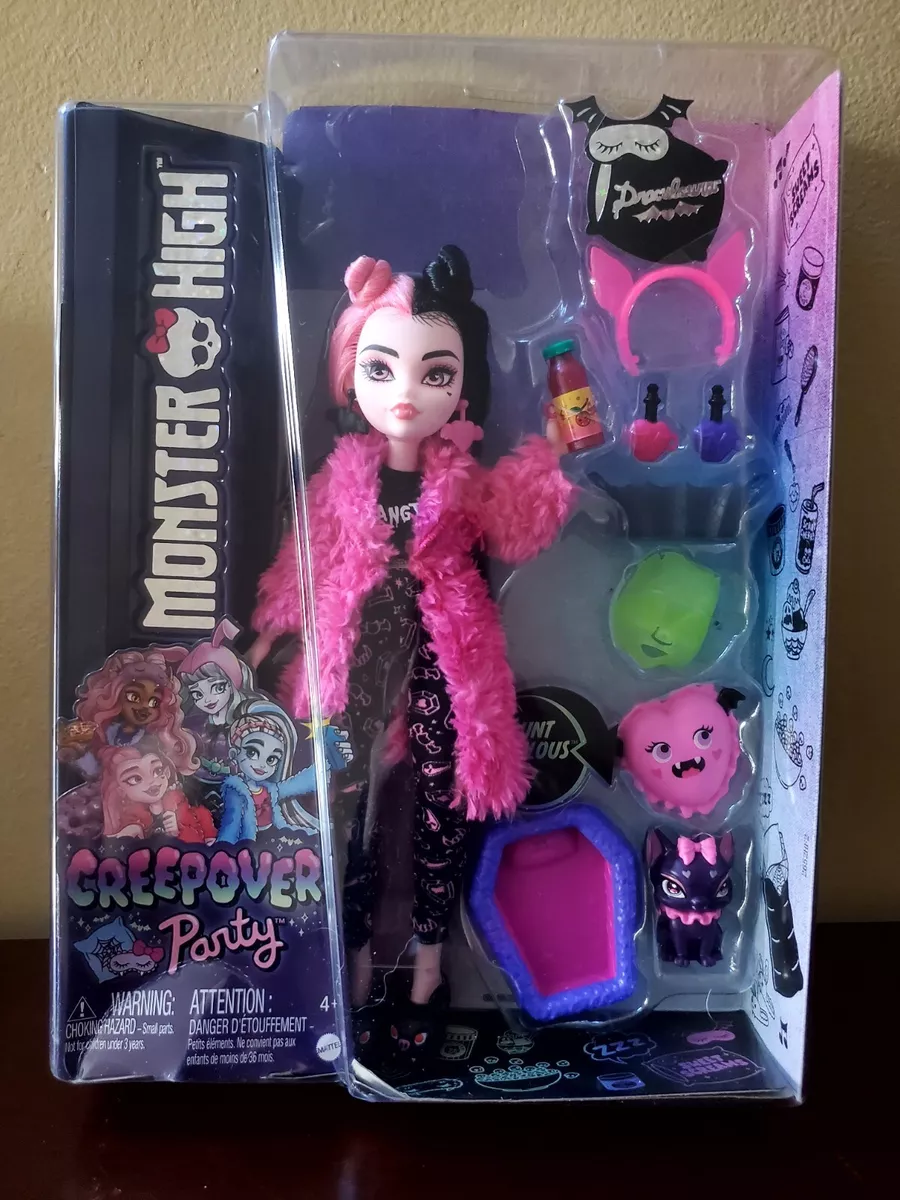 2022 Monster High Creepover Party G3 Draculaura Doll *IN HAND*