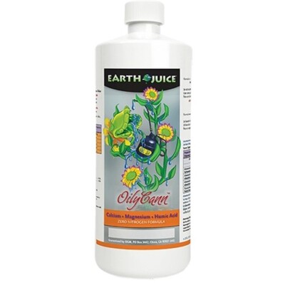 Earth Juice OilyCann quart no nitrogen cal mag  Organic certified  OMRI