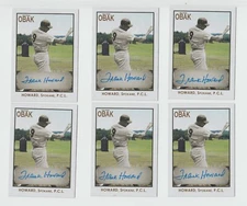 6 FRANK HOWARD 2010 TRISTAR Obak Baseball AUTOGRAPH ALL NUMBERED OUT OF 75