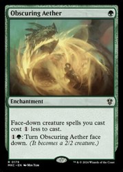 Obscuring Aether 179 Commander: Murders at Karlov Manor