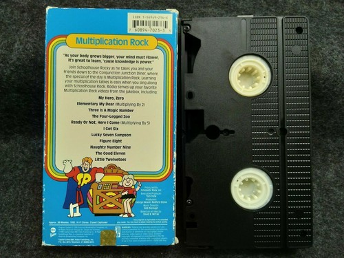 VHS School House Rock - Multiplication Rock (VHS, 1995) - Picture 2 of 2
