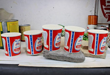 LOT OF 5 * 1976 MILLER REVOLUTIONARY ICE CREAM 1 qt. Sweetheart Cups from BOX