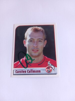Panini Sticker signiert Carsten Cullmann 1.FC Köln NEU