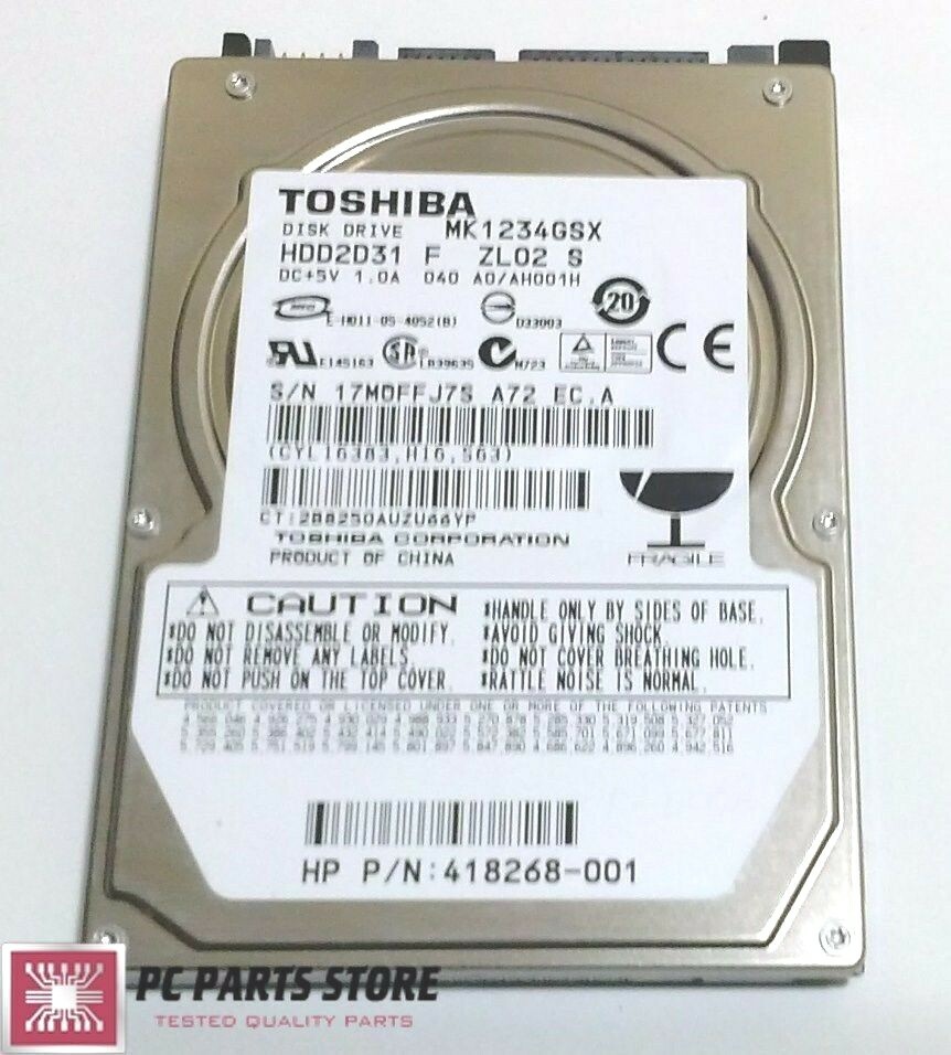 Toshiba 120GB 2.5