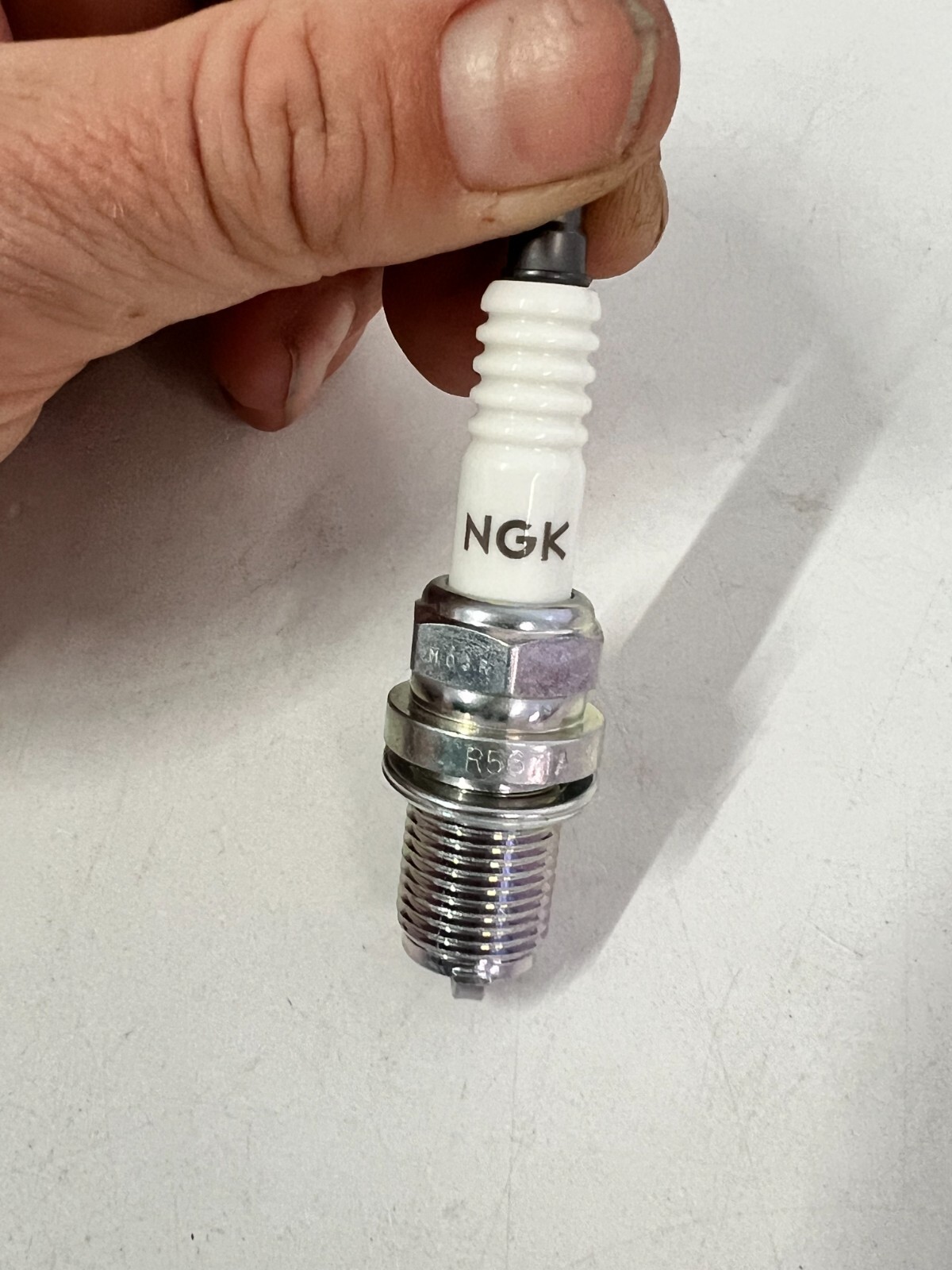 BOX OF 4 NGK VPower Racing 14mm .750" Flat Spark Plugs R5671A9 (5238