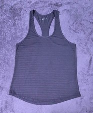 Zyia Women's Active Razorback Plum Mesh Tank Size Medium 