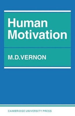 Human Motivation by M.D. Vernon (English) Paperback Book