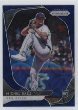 2020 Panini Prizm Navy Blue Kaleidoscope Prizm /35 Michel Baez #90 Rookie RC