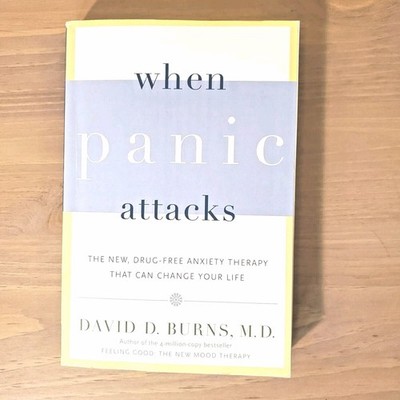 When Panic Attacks David Burns BLANK ANXIETY Worksheets Exercises Plan CLEAN 