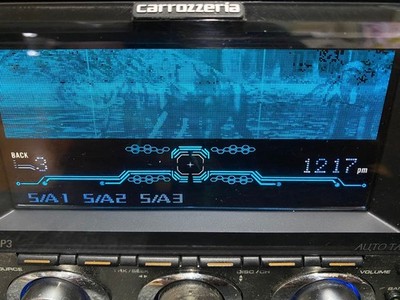 Pioneer Carrozzeria FH-P009MD 2DIN CD MD Car Stereo Bluetooth JDM