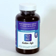 Natural Probiotic + Weight Management Complex 68 Billion CFU Herbal Blend 06/26