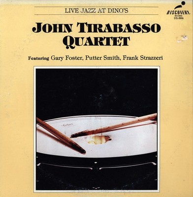 John Tirabasso Quartet, Live Jazz At Dino's, (LP), VG+, 4048377874