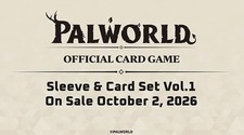 Palworld Official Card Game Sleeve & Card Set Vol. 1 - ENGLISH ships October 10
