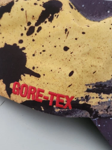 SS20 Supreme GORE TEX Long Bill casquette de camp chapeau imperméable Rammellzee jaune M/L
