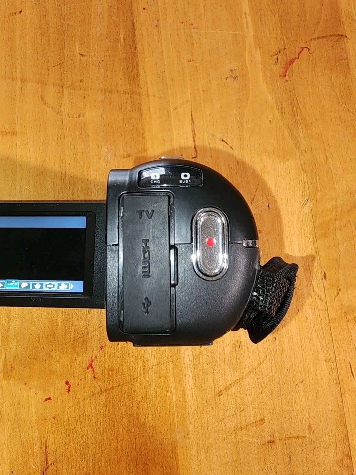 Bell+Howell Fun Flix Camcorder DV50HD Blue 1080p 24Mp 8x Digital Zoom W/ Battery - Image 4 of 4