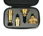 Drehmeister 4 Piece LPG Adapter Set W21.8X1/14 Caravan Motorhome - 107654