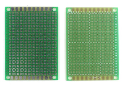 10 pcs Single Sided Universal PCB Proto Green Perf Board FR-4 5*7 5x7 cm