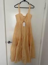 steele yellow maxi dress