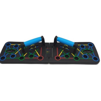 Push Up Brett Trainingsgerät Fitness Muskeltraining 17 in 1 Faltbare Handgriff s