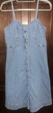 Universal Thread Women's Denim Button-Down Dress Size Large