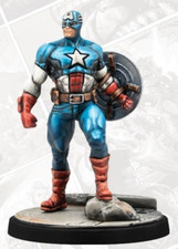 Marvel Crisis Protocol Earths Mightiest Core Set - Captain America Rules Card