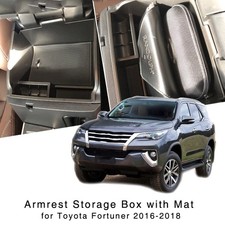 For Toyota Fortuner 2016-2021 Armrest Storage Box Center Console Organizer Tray
