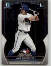 2023 Bowman Draft Jace Bohrofen Chrome #BDC-173 Toronto Blue Jays