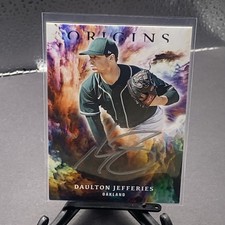 2021 Chronicles Origins  Daulton Jefferies On Card Auto Autograph