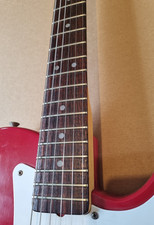 Vintage 1981 Fender Bullet Electric Guitar USA-Red