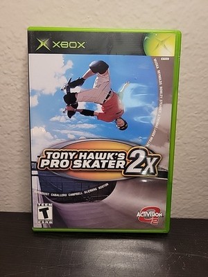 Tony Hawk's Pro Skater 2X (Microsoft Xbox, 2001) Complete With Manual