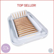 SWIMLINE Suntan Tub Classic Inflatable Tanning Lounge Float with Adjustable Pill
