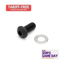 Jerico JER-0056, One Black Steel Screw Button Head 5/Fits 16- 18 X 3/4In Perform