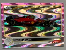 2022 Topps Chrome Sapphire Edition Formula 1 F1 Cars Charles Leclerc #117 40/75
