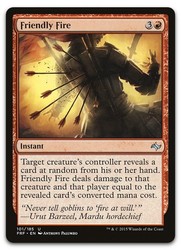 Friendly Fire [FRF-101] Fate Reforged Uncommon