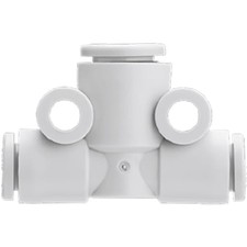 1 pc SMC CORPORATION KQ2T10-12A Pneumatic Tee Tube-to-Tube Adapter,Push In 10 m