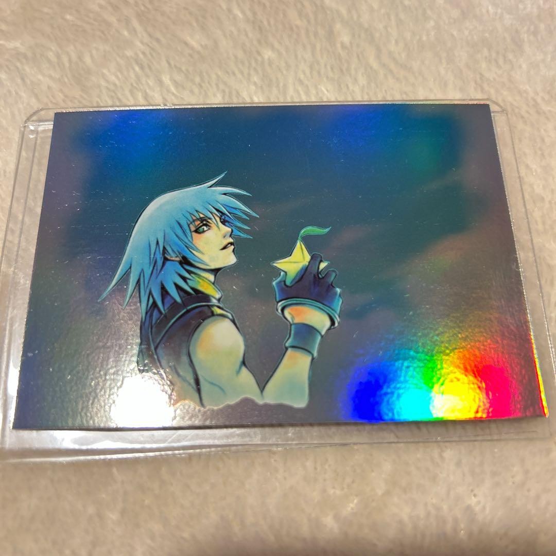 Kingdom Hearts Art Museum Kingdom Rare Holo Card Blue Sky, used