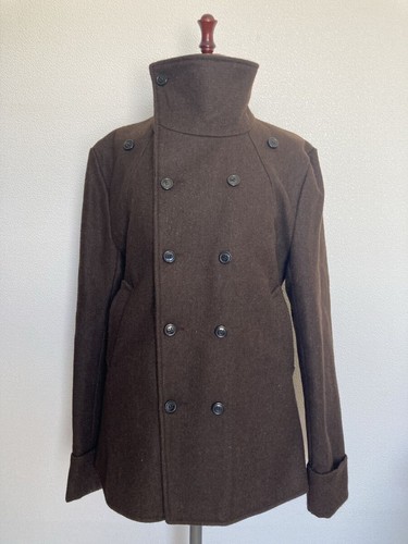 Vivienne Westwood Man, Used Vivienne Westwood Man Wool Coat Size 48 Brown Length 75cm