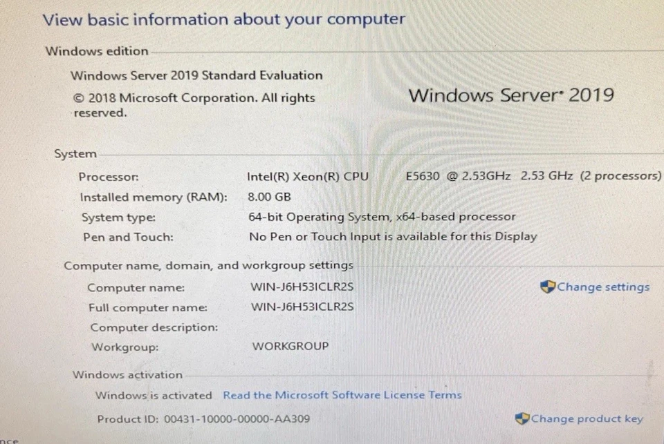 Dell PowerEdge R710 Server – 2× Xeon E5630 2.53GHz, 8GB RAM, Windows Server 2019 - Image 2 of 2
