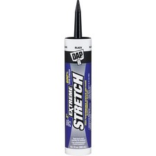 DAP 18713 10.1oz Black Extreme Stretch Acrylic Urethane Premium Sealant 12/pk