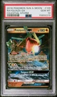 2018 POKEMON SUN & MOON CELESTIAL STORM #109 RAYQUAZA GX PSA 10