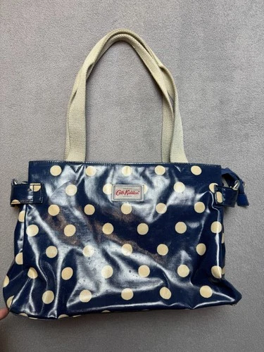Cath Kidston polka dot tote bag Blue