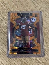 2025 Panini Select FOTL Alfred Collins RC Neon Orange Pulsar #/7 CONCOURSE