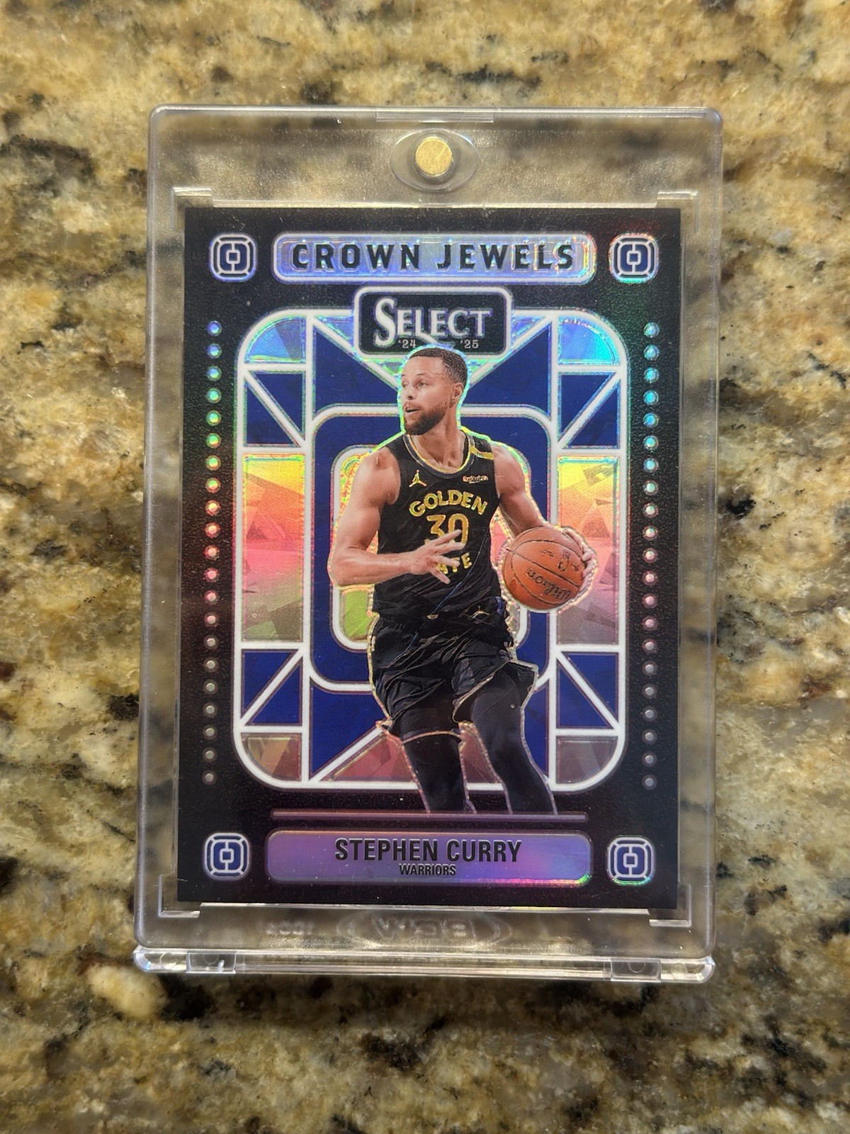 2024 Select Crown Jewels SSP Steph Curry #7 Case Hit Golden State Warriors
