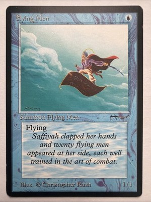 Magic the Gathering Flying Men Arabian Nights LP MTG Vintage