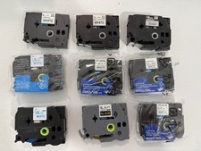 Compatible Brother 3.5mm 6mm 12mm 18mm 24mm Laminated P-Touch Label Tape